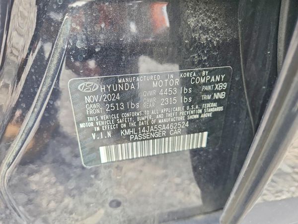 2025 HYUNDAI SONATA