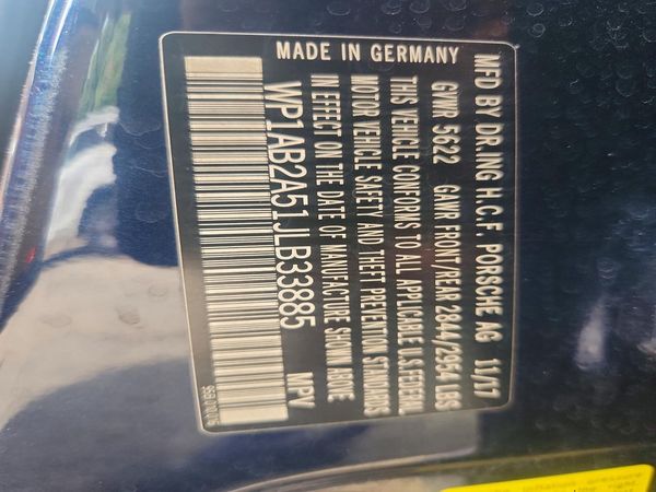 2018 PORSCHE MACAN
