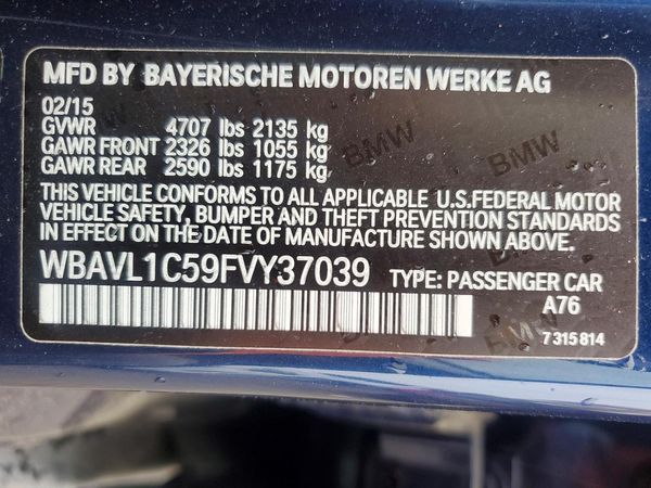 2015 BMW X1 xDrive28i