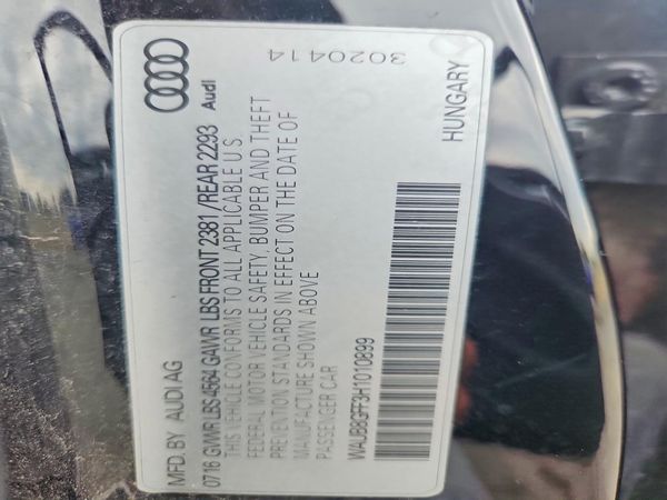 2017 AUDI A3 quattro Premium