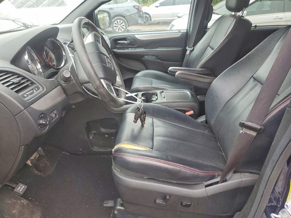 2017 DODGE GRAND CARAVAN GT — DENT