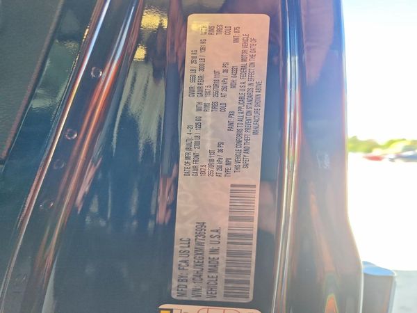 2021 JEEP WRANGLER UNLIMITED