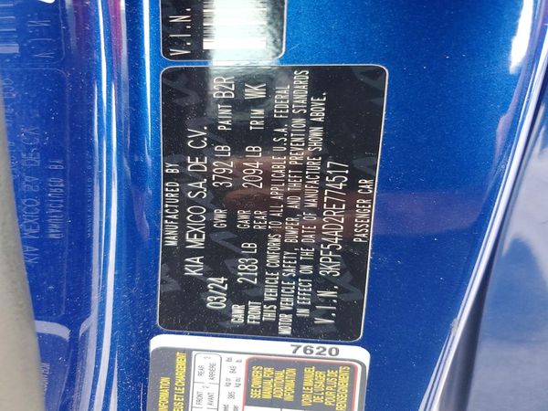 2024 KIA FORTE