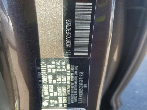 2015 KIA SEDONA