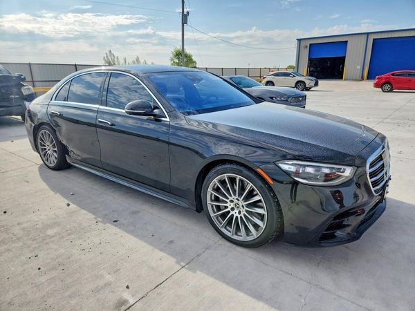 2022 MERCEDES-BENZ S-CLASS S500 4MATIC — Passenger 3/4