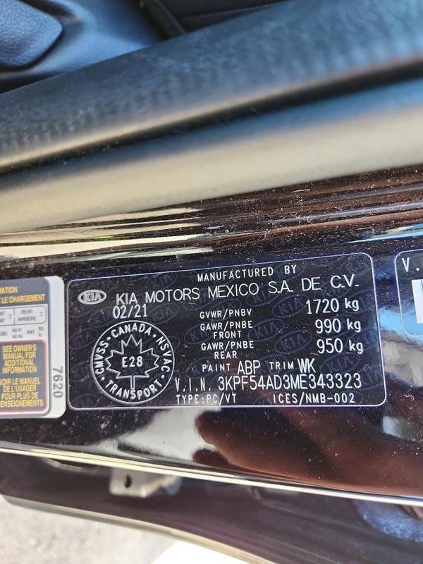 2021 KIA FORTE EX