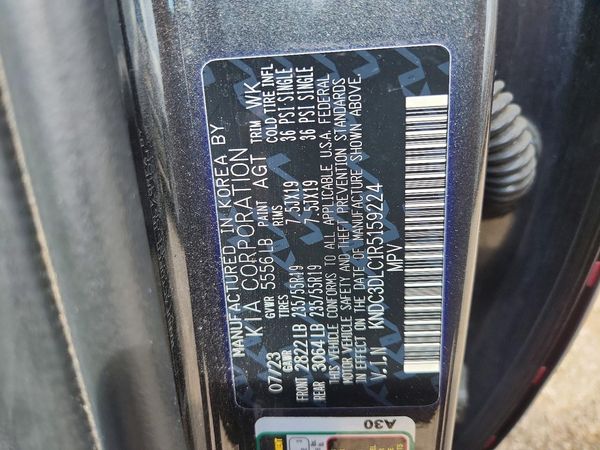 2024 KIA EV6 Light, Wind — VINS