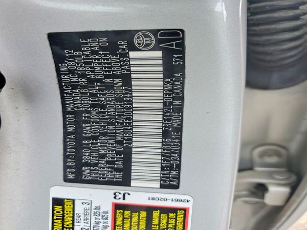2013 TOYOTA COROLLA