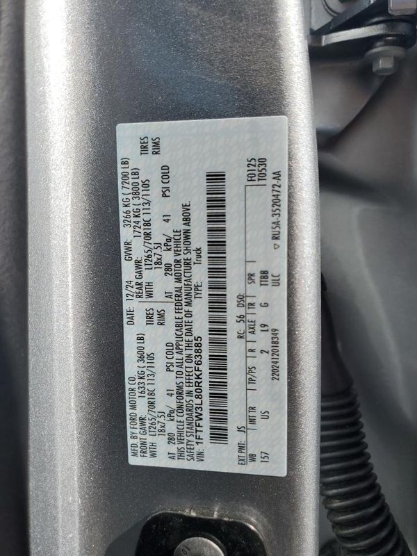 2024 FORD F150