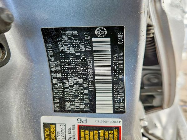 2016 TOYOTA CAMRY