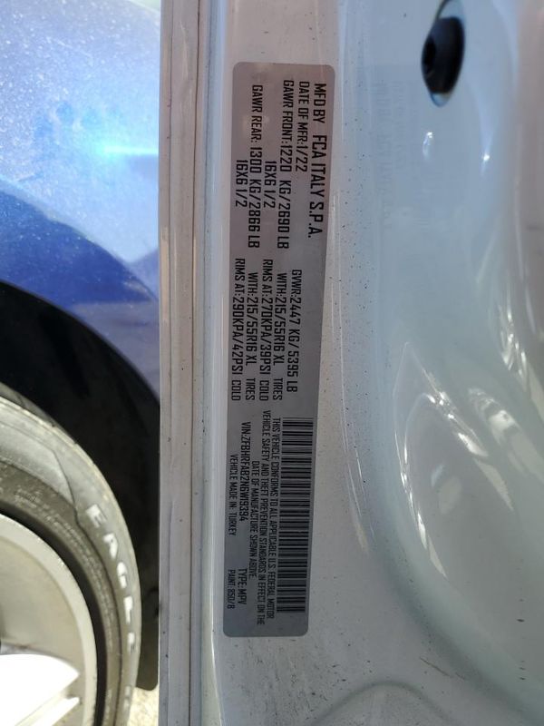2022 RAM PROMASTER CITY