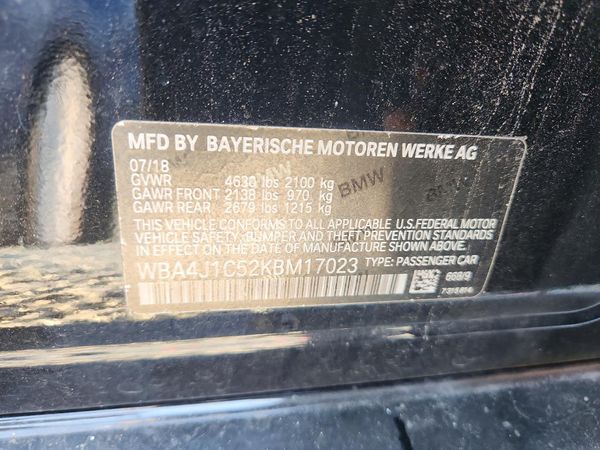 2019 BMW 430I