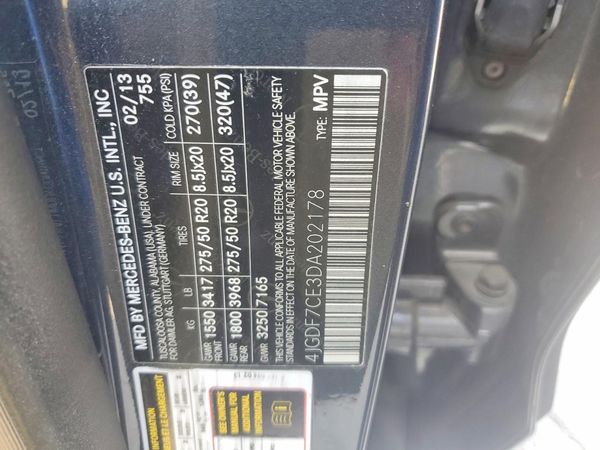 2013 MERCEDES-BENZ GL
