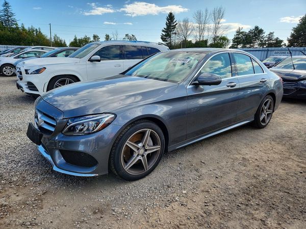 2017 MERCEDES-BENZ C-CLASS C300-4M — Front 3/4