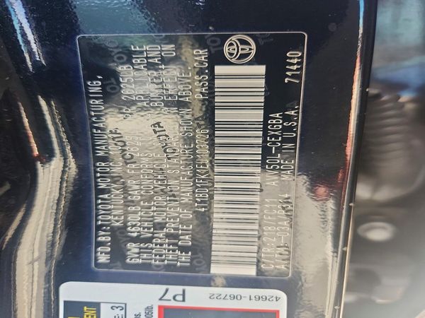 2014 TOYOTA CAMRY SOLA Hybrid