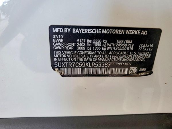 2019 BMW X3