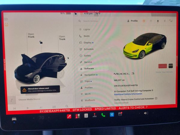 2023 TESLA MODEL 3 — ODOM