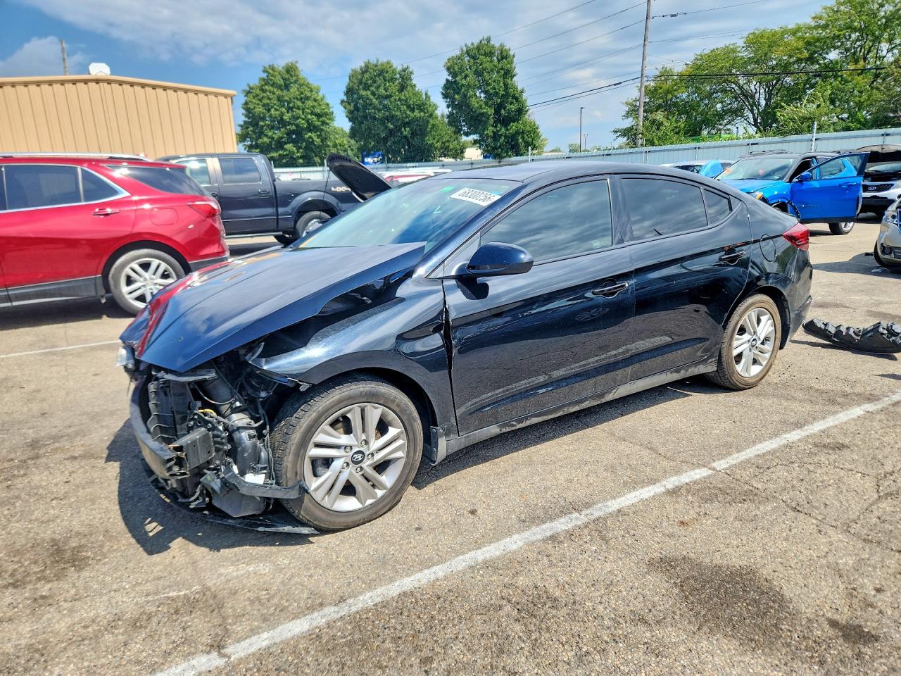 2020 HYUNDAI ELANTRA — Front 3/4