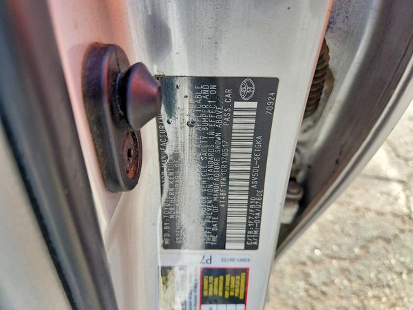 2012 TOYOTA CAMRY