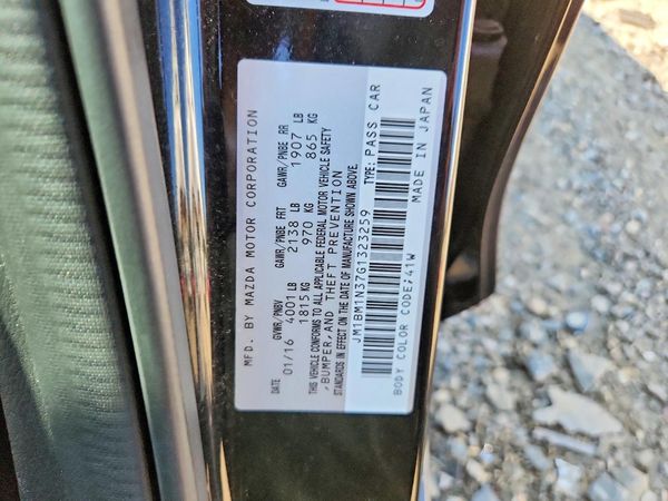 2016 MAZDA 3 SE