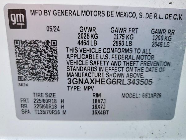 2024 CHEVROLET EQUINOX LS