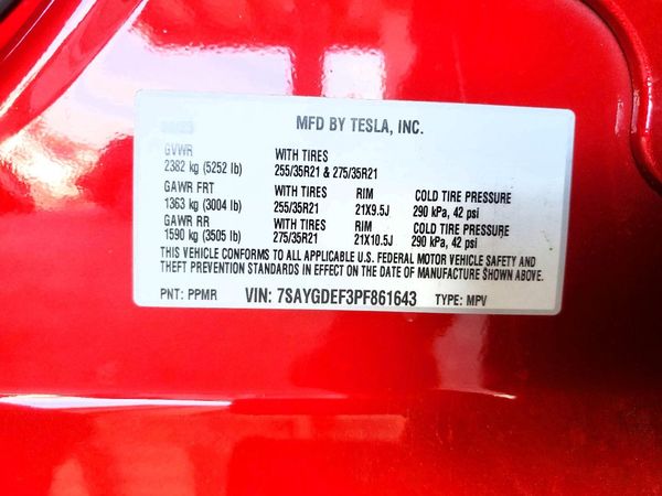 2023 TESLA MODEL Y