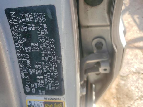 2012 KIA SOUL GL