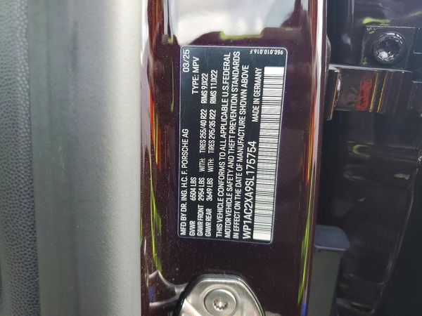 2025 PORSCHE MACAN Turbo Electric