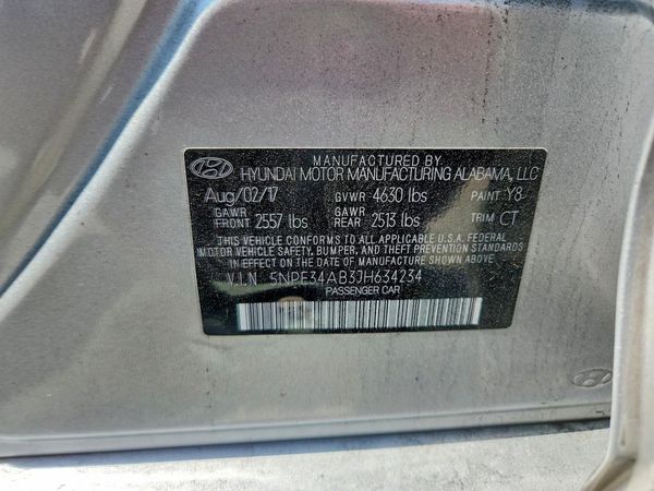 2018 HYUNDAI SONATA
