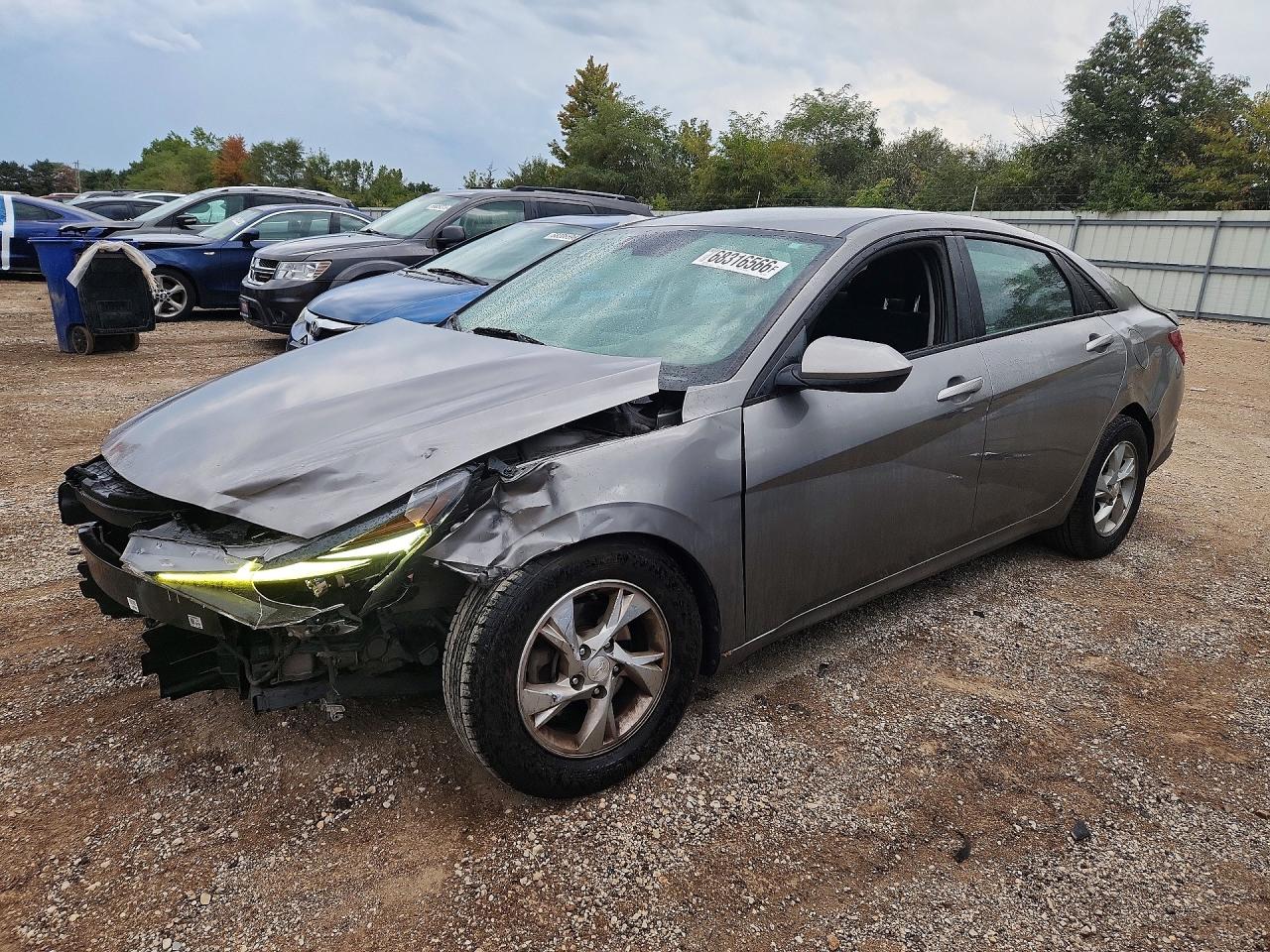 2021 HYUNDAI ELANTRA — Front 3/4