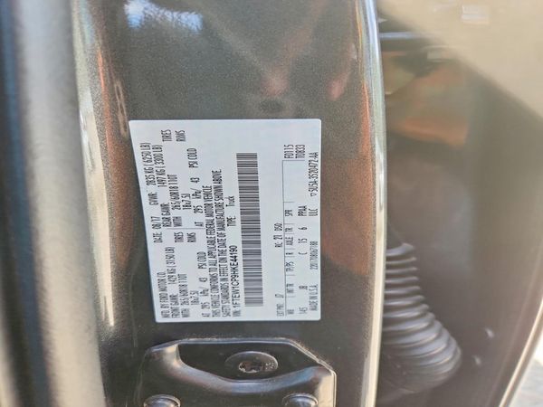 2017 FORD F150 SuperCrew