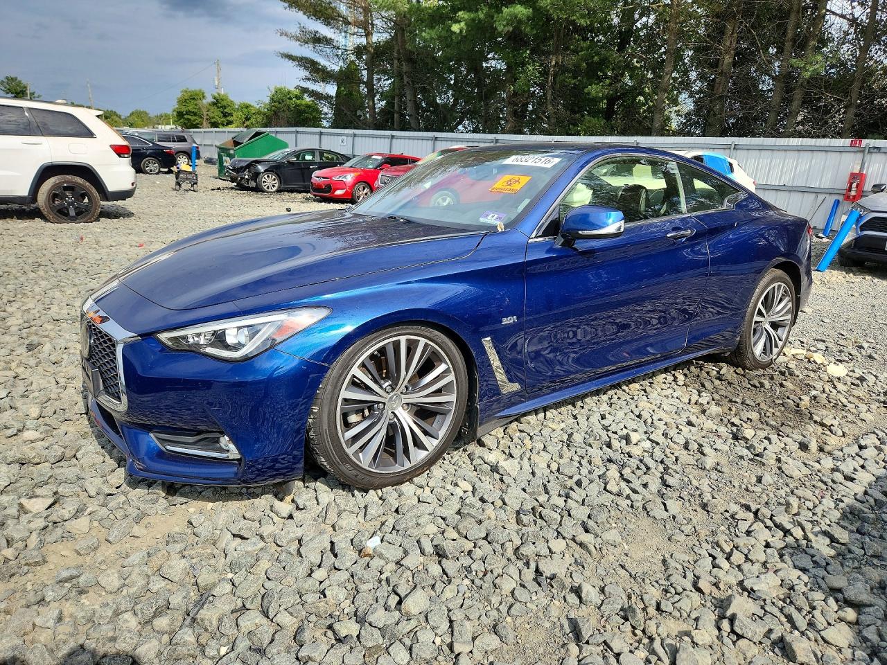 2019 INFINITI Q60 — Front 3/4