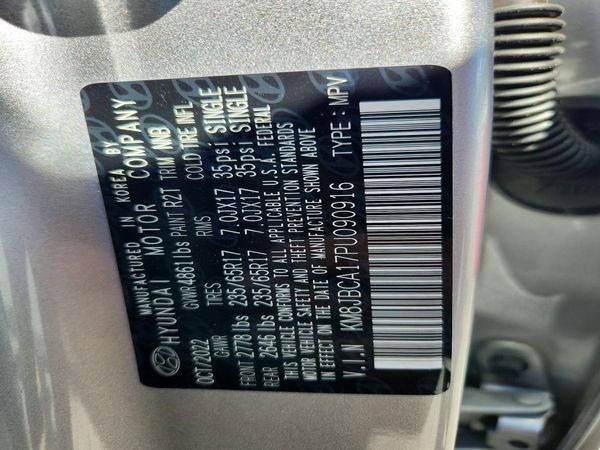 2023 HYUNDAI TUCSON Blue