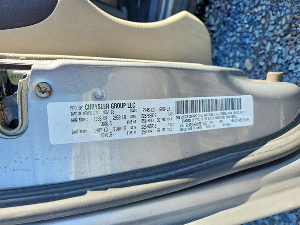 2013 DODGE CARAVAN SE