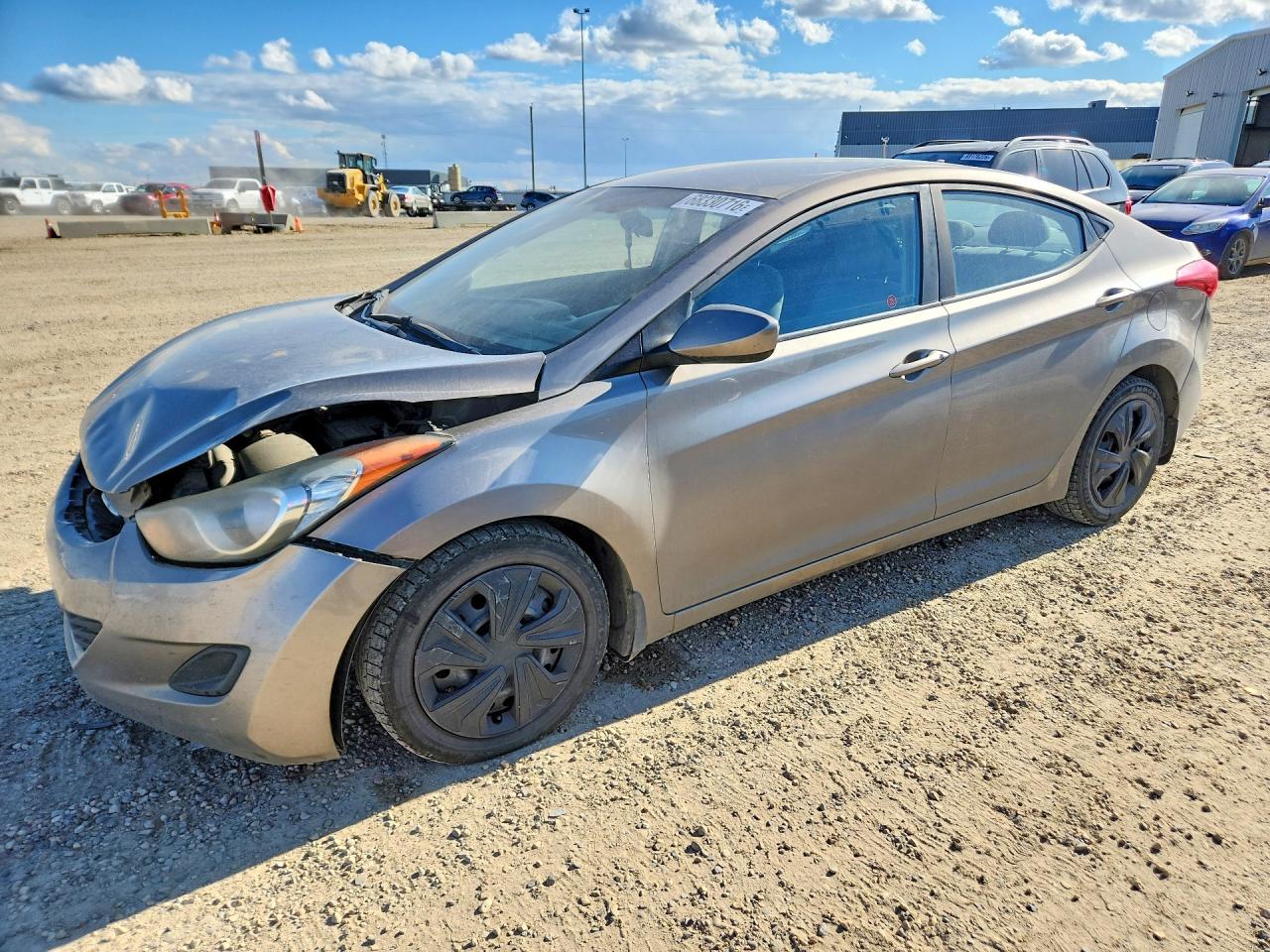 2012 HYUNDAI ELANTRA GLS(Middle grade) — Front 3/4