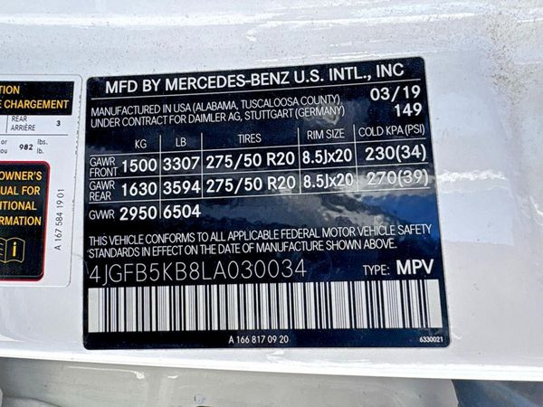 2020 MERCEDES-BENZ GLE GLE450-4M