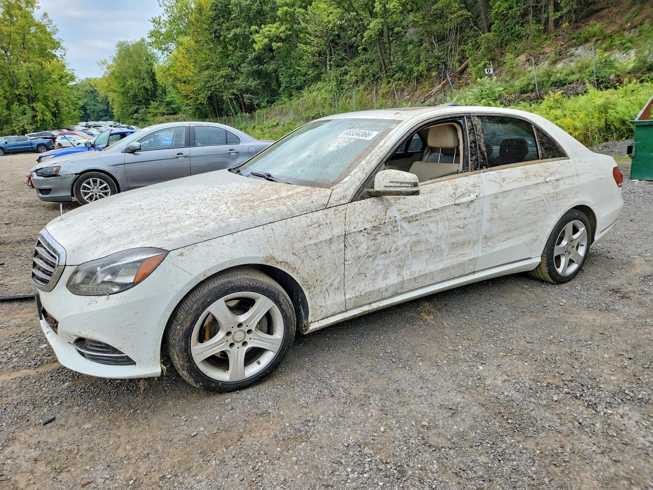 2014 MERCEDES-BENZ E-CLASS E350 — Front 3/4