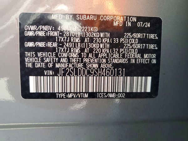2025 SUBARU FORESTER Premium