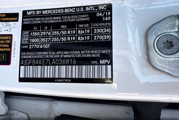 2020 MERCEDES-BENZ GLE GLE350-4M