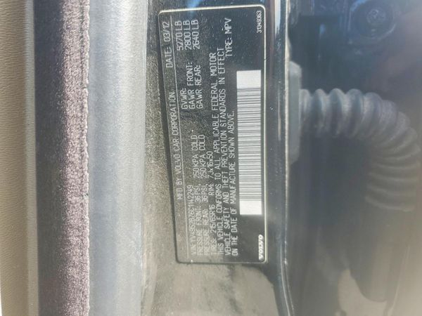 2012 VOLVO XC70