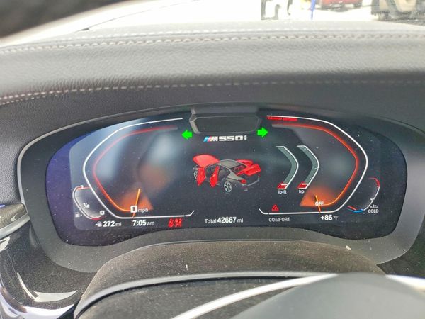 2021 BMW M5 xDrive — ODOM