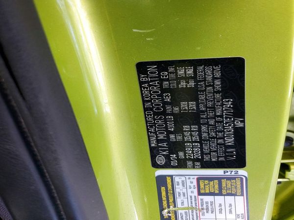2014 KIA SOUL