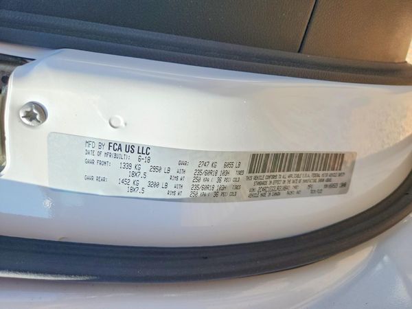 2018 CHRYSLER PACIFICA