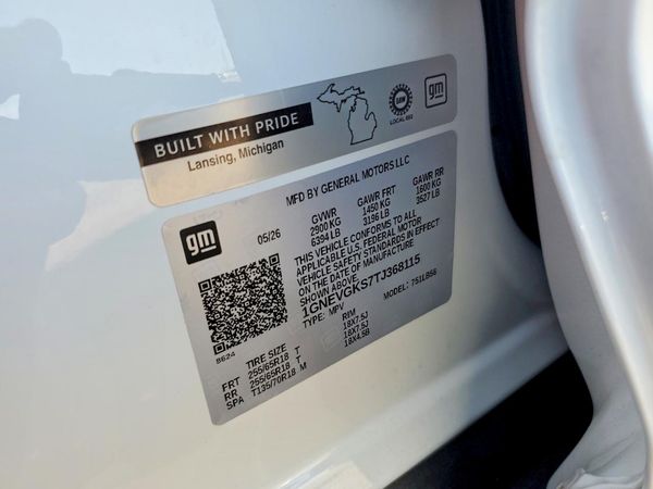 2026 CHEVROLET TRAVERSE LT