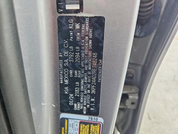 2024 KIA FORTE