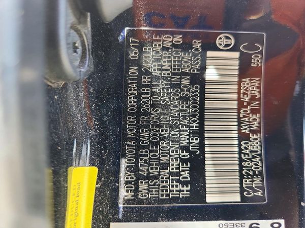 2018 TOYOTA CAMRY LE/SE/XLE/XSE