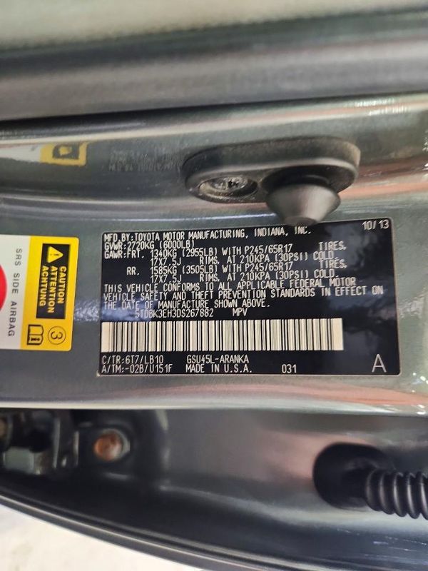 2013 TOYOTA HIGHLANDER Base/Hybrid