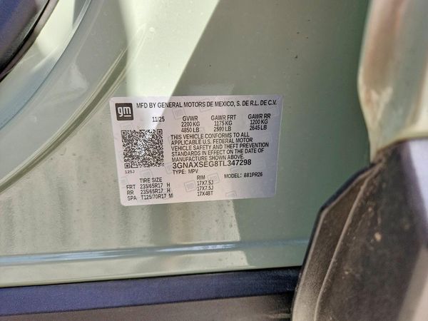 2026 CHEVROLET EQUINOX Active — VINS