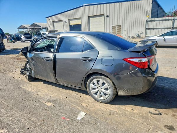 2016 TOYOTA COROLLA L/LE — DSRA