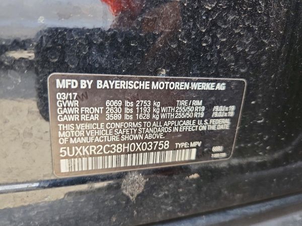 2017 BMW X5